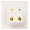  EAR PIERCING STUDE PKT 12 PCS   حلق طبي