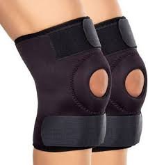  KNEE SUPPORT WITH OPEN PATELA WRAP   ركبه طبيه مفتوحه رباط