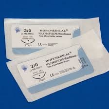  SUTURE SILK 2/0     خيط جراحي سيلك
